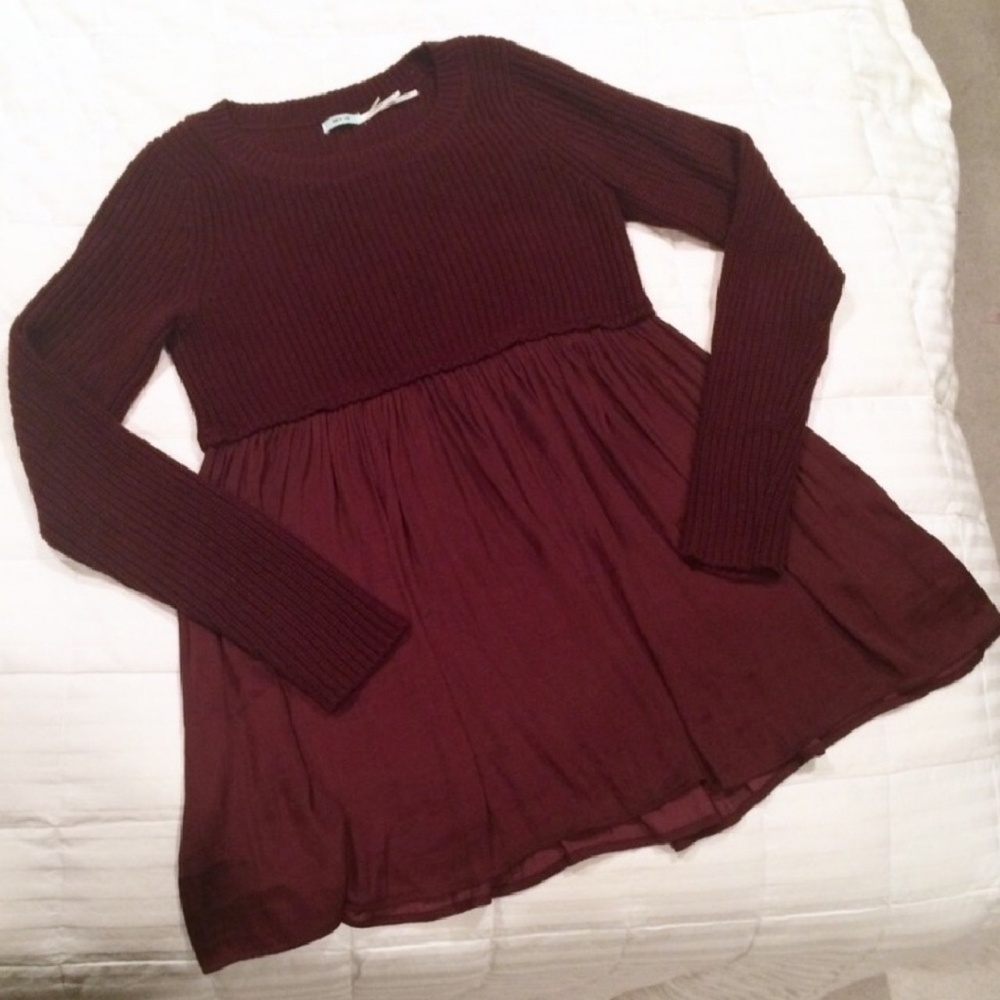 UO | Kimchi Blue Babydoll Sweater - Picture 4 of 4